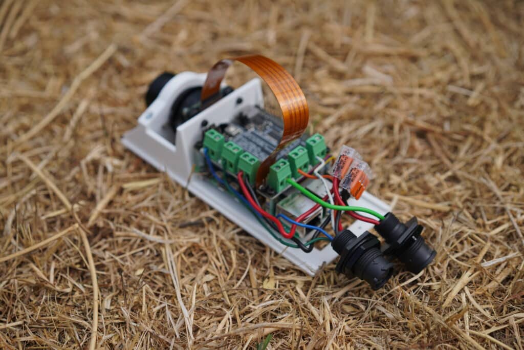 View of the assembled OWL featuring the driver board